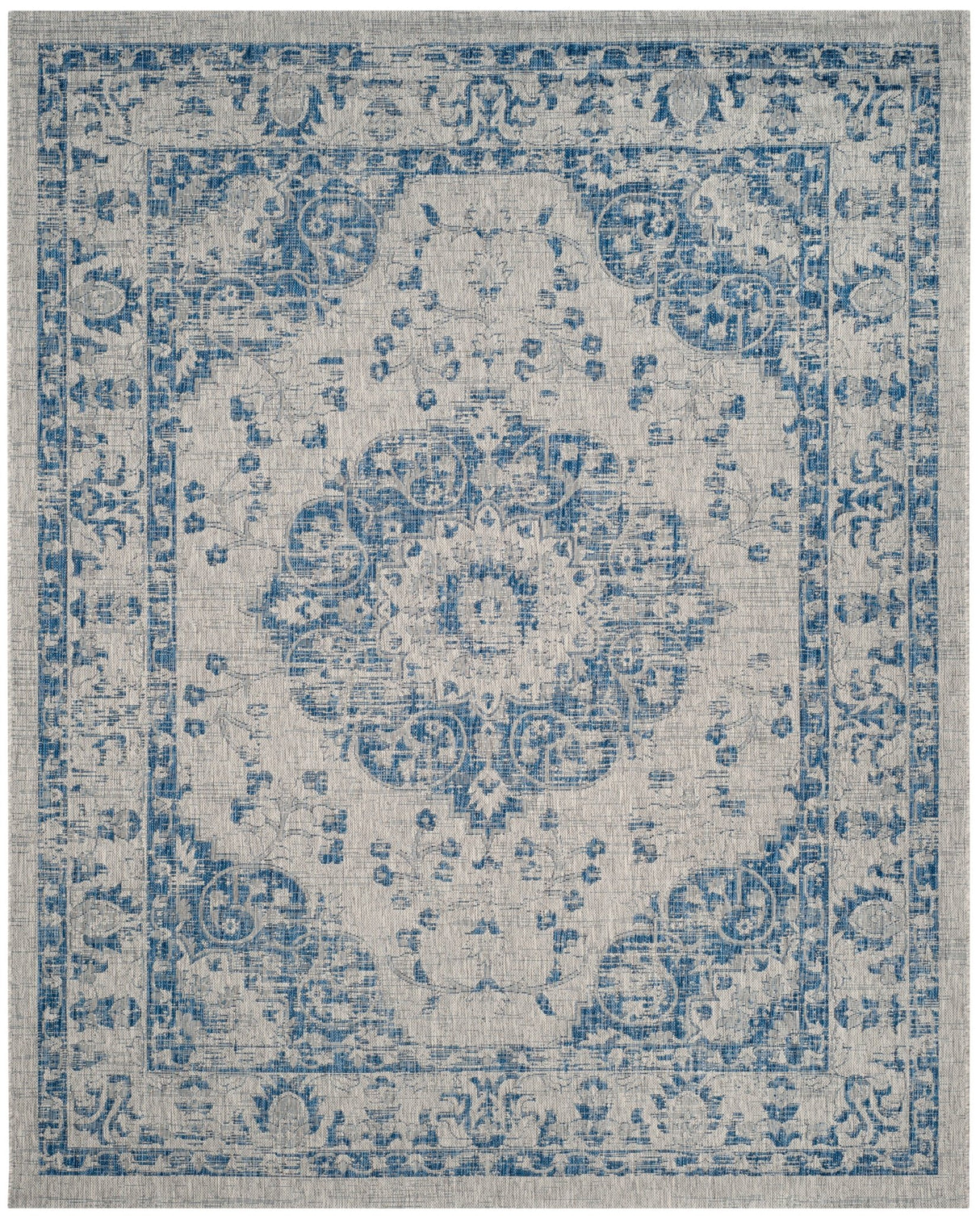 Safavieh Courtyard Cys8679 - 368 Grey/Navy Rug - Safavieh - cys8679 - 368 - 5176