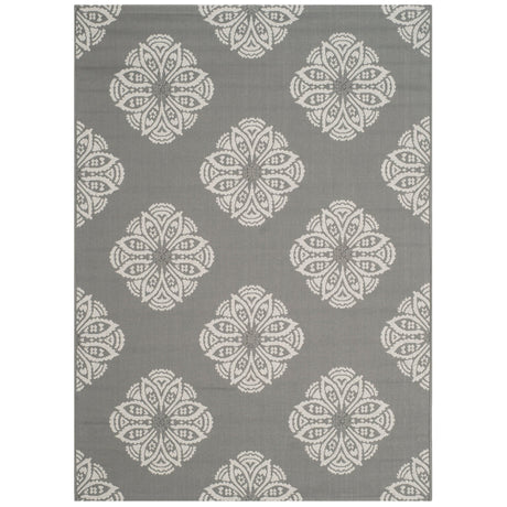 Safavieh Courtyard Cyw2432C - 5 Grey/Beige Rugs - Safavieh - cyw2432c - 5