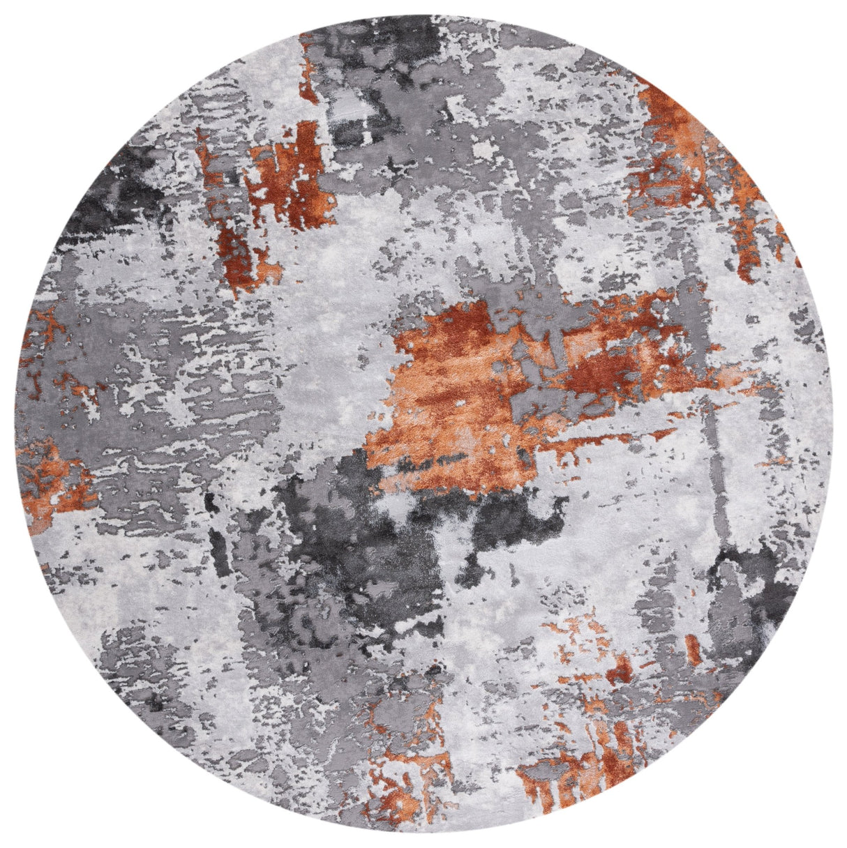 Safavieh Craft Cft820P Grey/Orange Rugs - Safavieh - cft820p - 4r