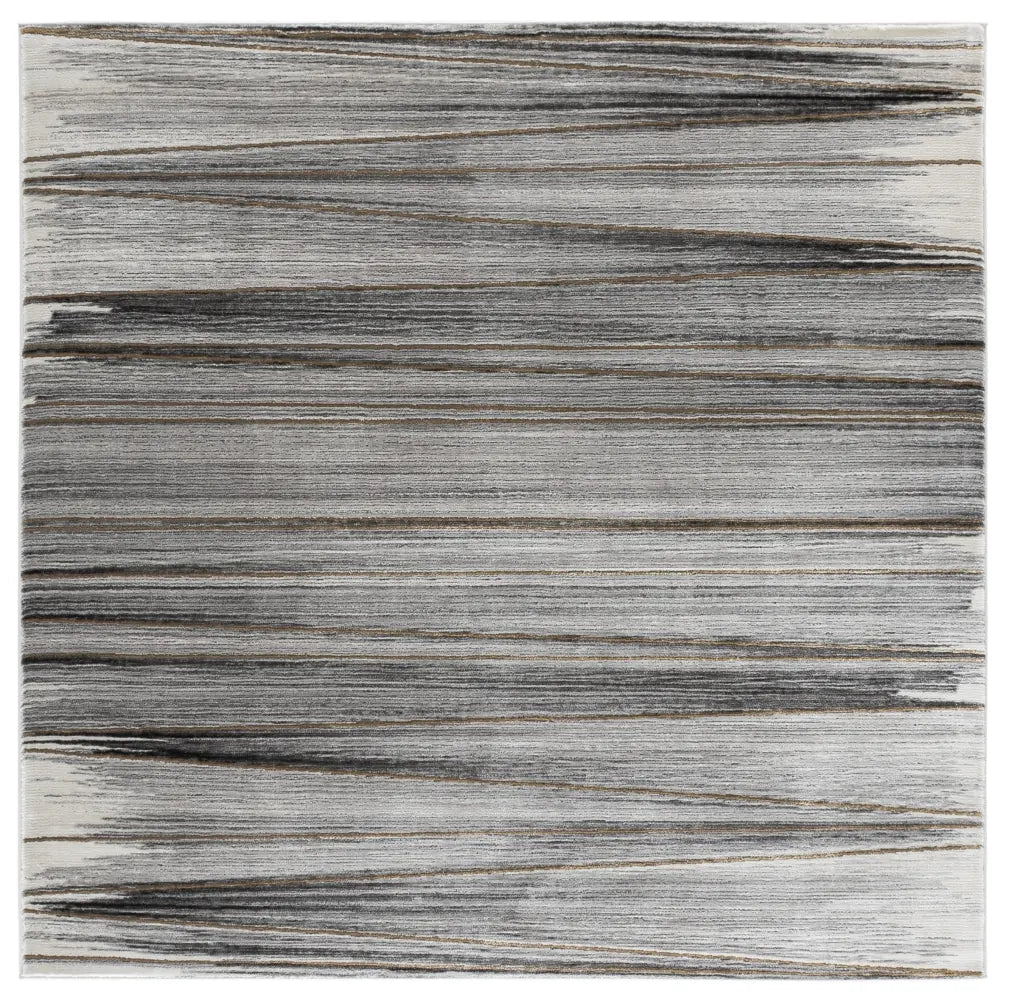 Safavieh Craft 6'-7" x 6'-7" Rug in Grey / Gold