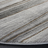 Safavieh Craft 6'-7" x 6'-7" Rug in Grey / Gold