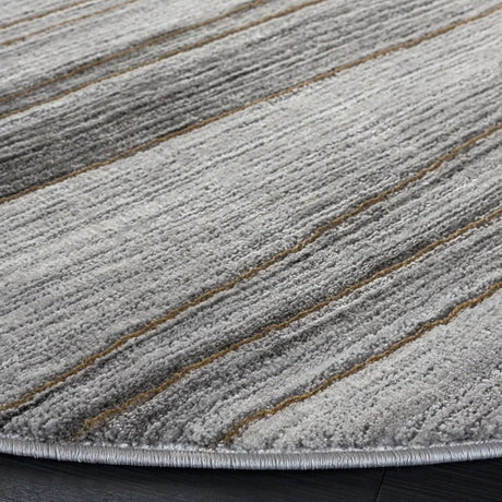 Safavieh Craft 6'-7" x 6'-7" Rug in Grey / Gold