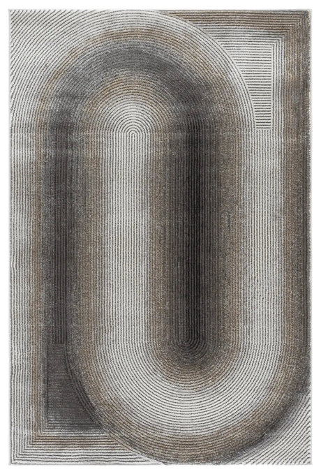 Safavieh Craft 4'-0" x 6'-0" Rug in Grey / Gold