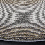 Safavieh Craft 6'-7" x 6'-7" Rug in Grey / Gold
