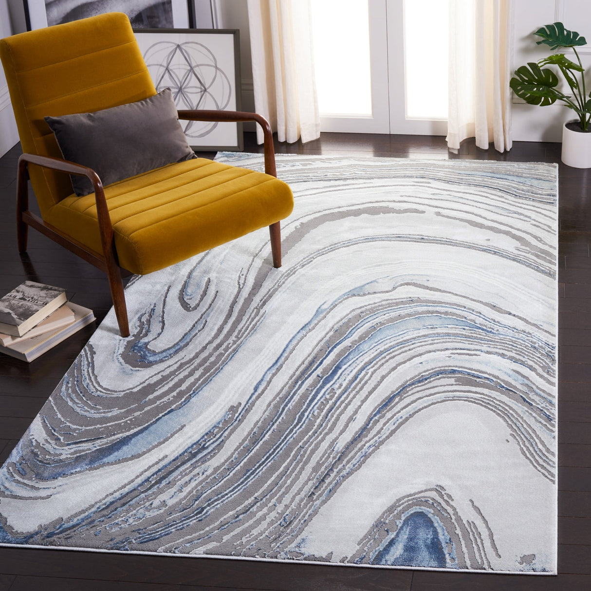 Safavieh Craft Cft845M Blue/Grey Rugs - Safavieh - cft845m - 3