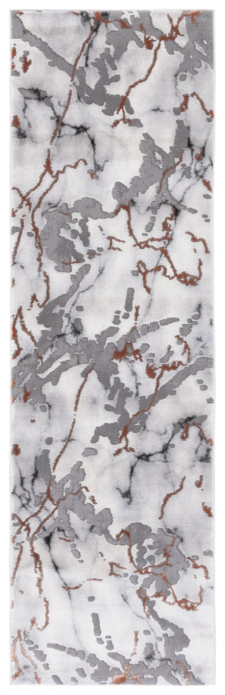 Safavieh Craft Cft852G Grey/Orange Rug - Safavieh - cft852g - 3