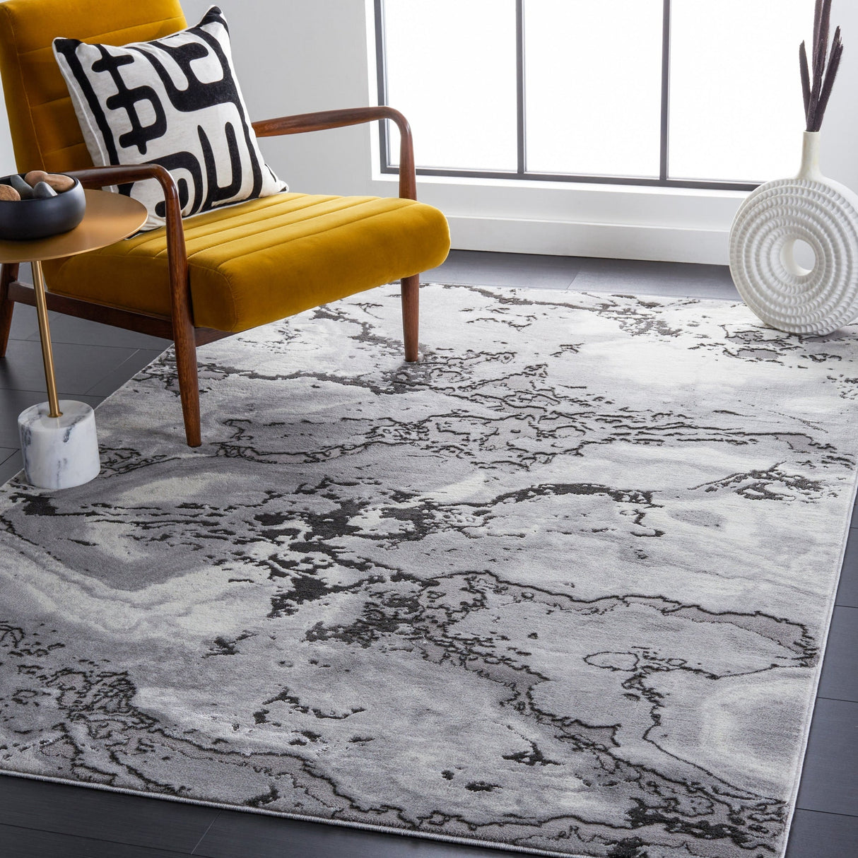 Safavieh Craft Cft854F Grey/Dark Grey Rug - Safavieh - cft854f - 4