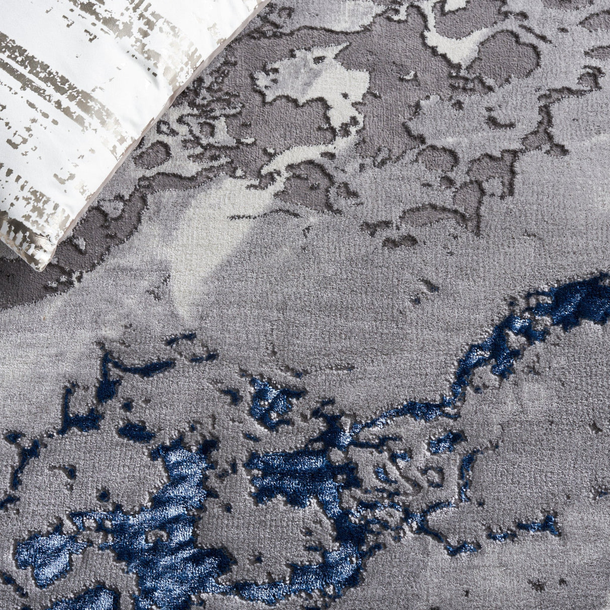 Safavieh Craft Cft854G Grey/Blue Rug - Safavieh - cft854g - 7r
