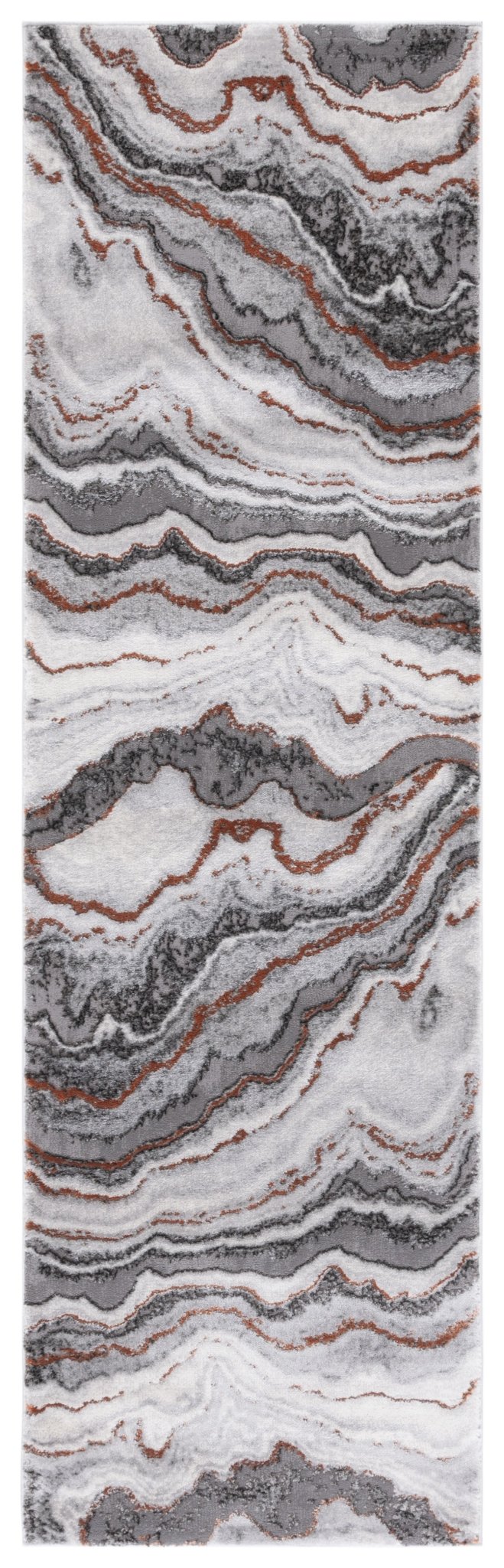 Safavieh Craft Cft858F Grey/Orange Rug - Safavieh - cft858f - 3