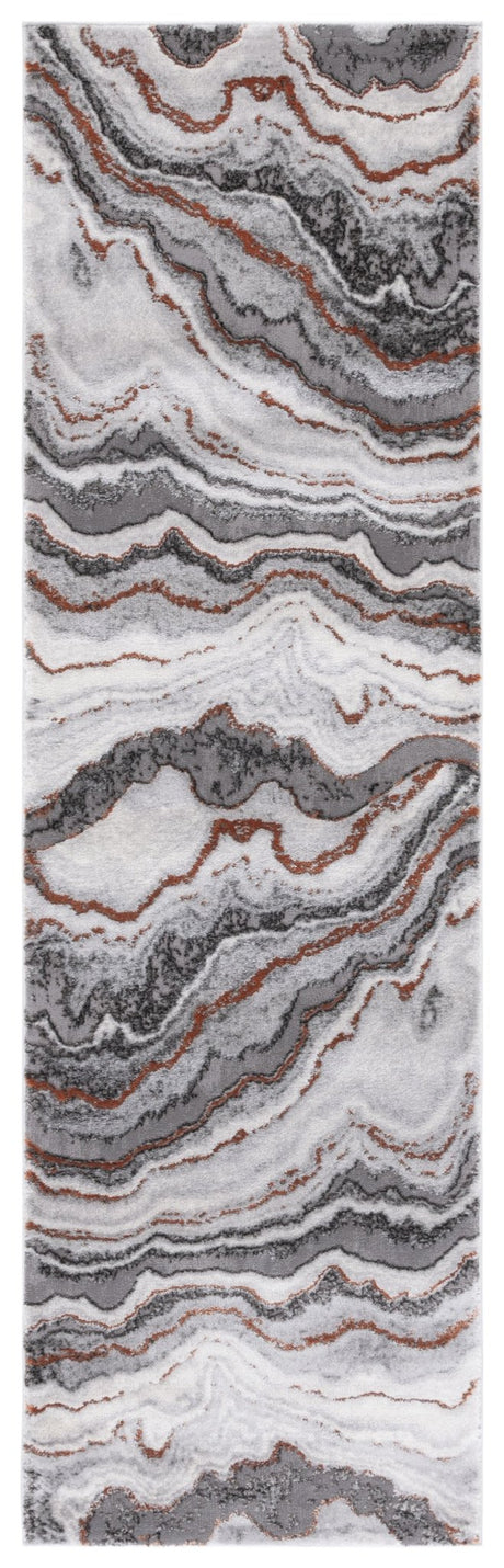 Safavieh Craft Cft858F Grey/Orange Rug - Safavieh - cft858f - 3