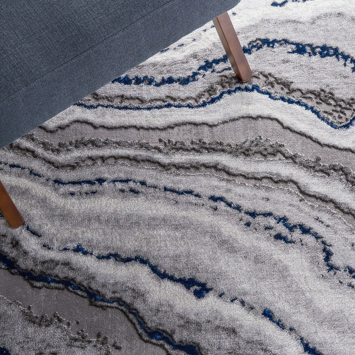 Safavieh Craft Cft858H Grey/Blue Rug - Safavieh - cft858h - 7r