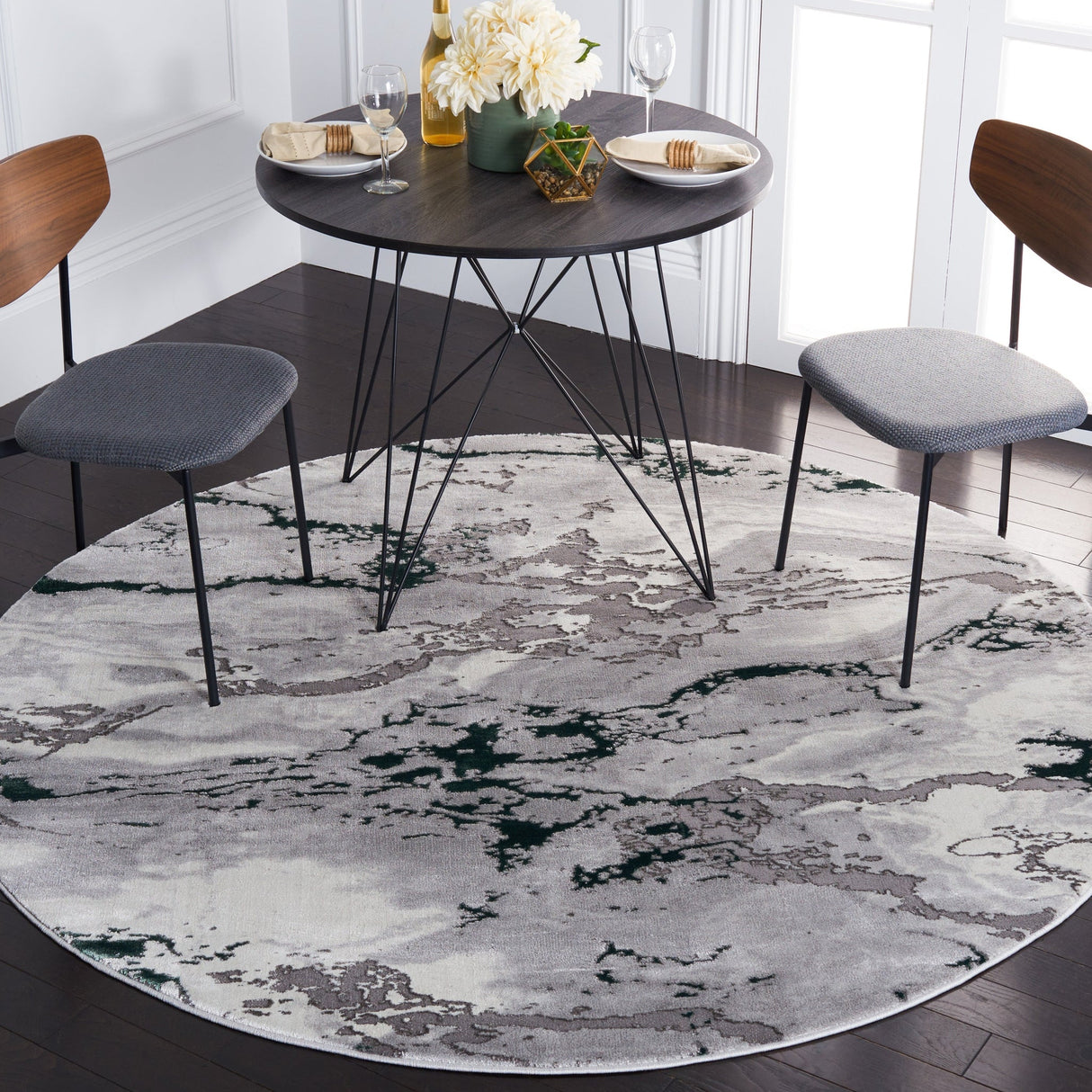 Safavieh Craft Cft860G Grey/Green Rug - Safavieh - cft860g - 7r