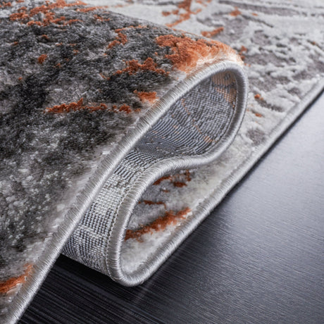 Safavieh Craft Cft864K Grey/Orange Rug - Safavieh - cft864k - 7r
