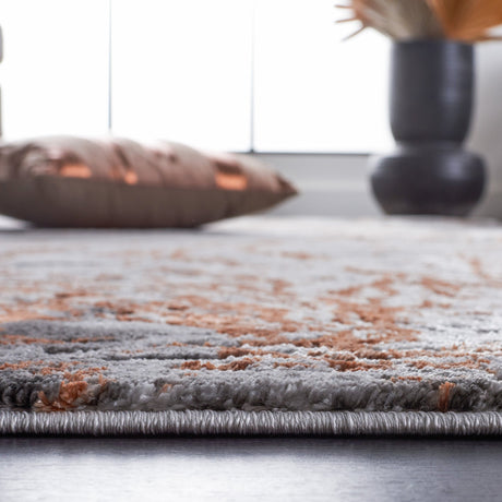 Safavieh Craft Cft864K Grey/Orange Rug - Safavieh - cft864k - 7r