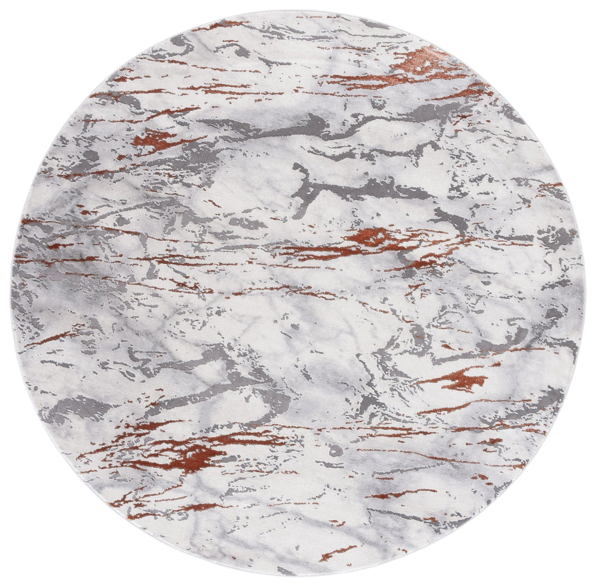 Safavieh Craft Cft866F Grey/Orange Rug - Safavieh - cft866f - 7r