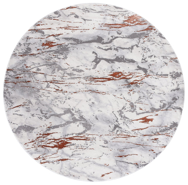 Safavieh Craft Cft866F Grey/Orange Rug - Safavieh - cft866f - 7r