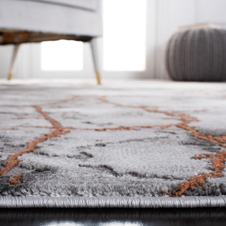 Safavieh Craft Cft877P Grey/Orange Rugs - Safavieh - cft877p - 4r