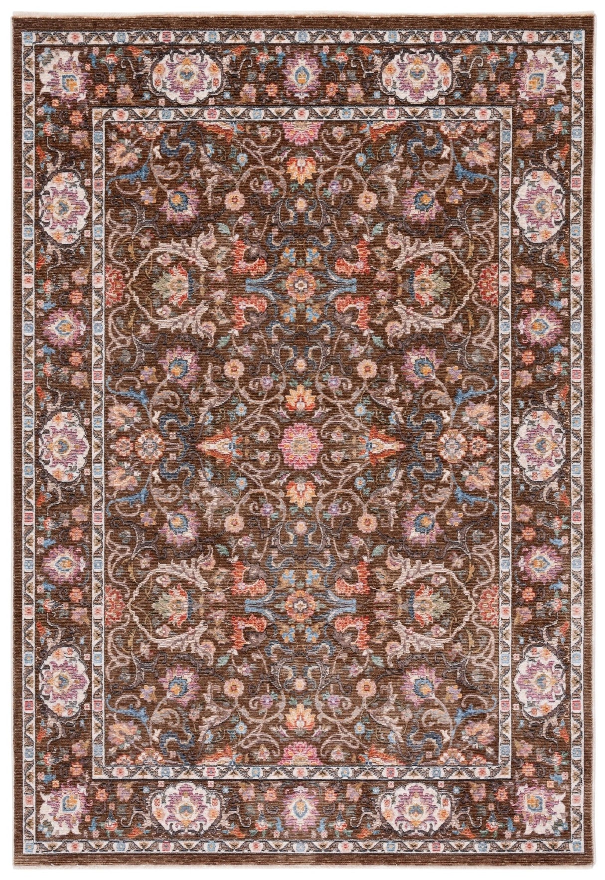 Safavieh Crimson Cms224T Brown/Blue Rug - Safavieh - cms224t - 4
