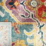 Safavieh Crystal Crs501K Orange/Teal Rug - Safavieh - crs501k - 4r