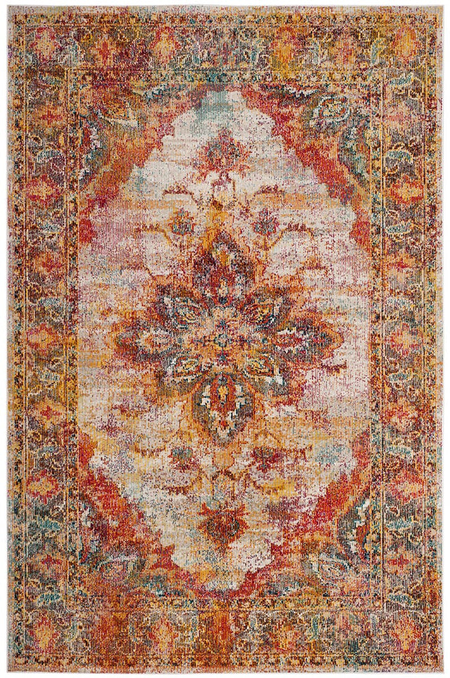 Safavieh Crystal Crs508V Cream / Rose Rugs - Safavieh - crs508v - 3