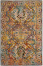 Safavieh Crystal Crs516A Light Blue / Orange Rugs - Safavieh - crs516a - 3