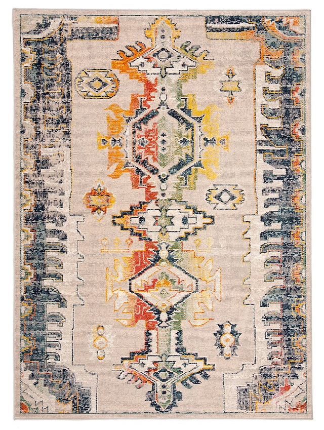 Safavieh Crystal Crs517F Light Grey/Orange Rug - Safavieh - crs517f - 4