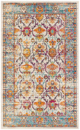 Safavieh Crystal Crs518G Cream/Teal Rug - Safavieh - crs518g - 3