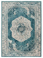 Safavieh Crystal Crs519B Beige/Dark Teal Rug - Safavieh - crs519b - 4