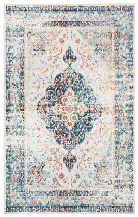 Safavieh Crystal Crs523H Blue/Ivory Rugs - Safavieh - crs523h - 5