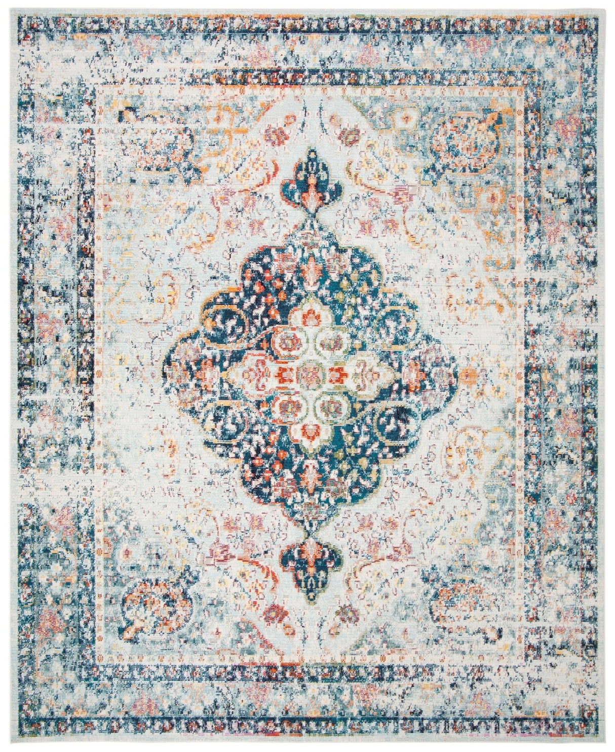 Safavieh Crystal Crs523H Blue/Ivory Rugs - Safavieh - crs523h - 5