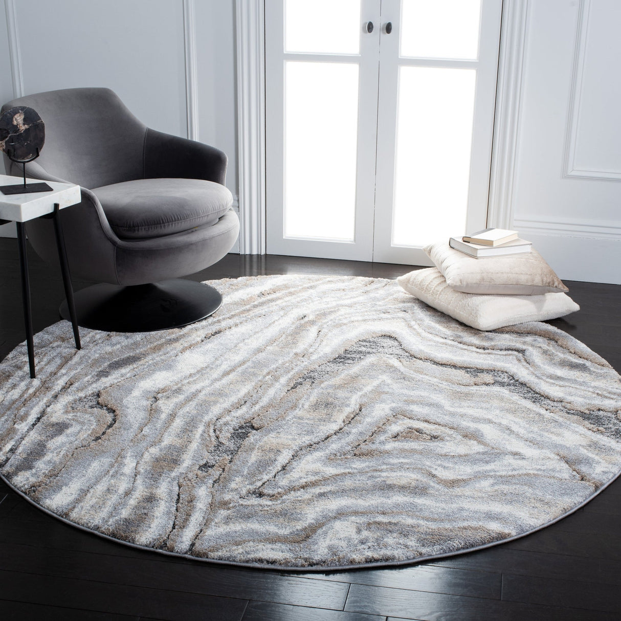 Safavieh Cyrus Shag Cyr116B Beige/Grey Rugs - Safavieh - cyr116b - 29