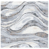 Safavieh Cyrus Shag Cyr118G Grey/Beige Rugs - Safavieh - cyr118g - 7sq