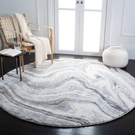 Safavieh Cyrus Shag Cyr120G Grey/Beige Rug - Safavieh - cyr120g - 4