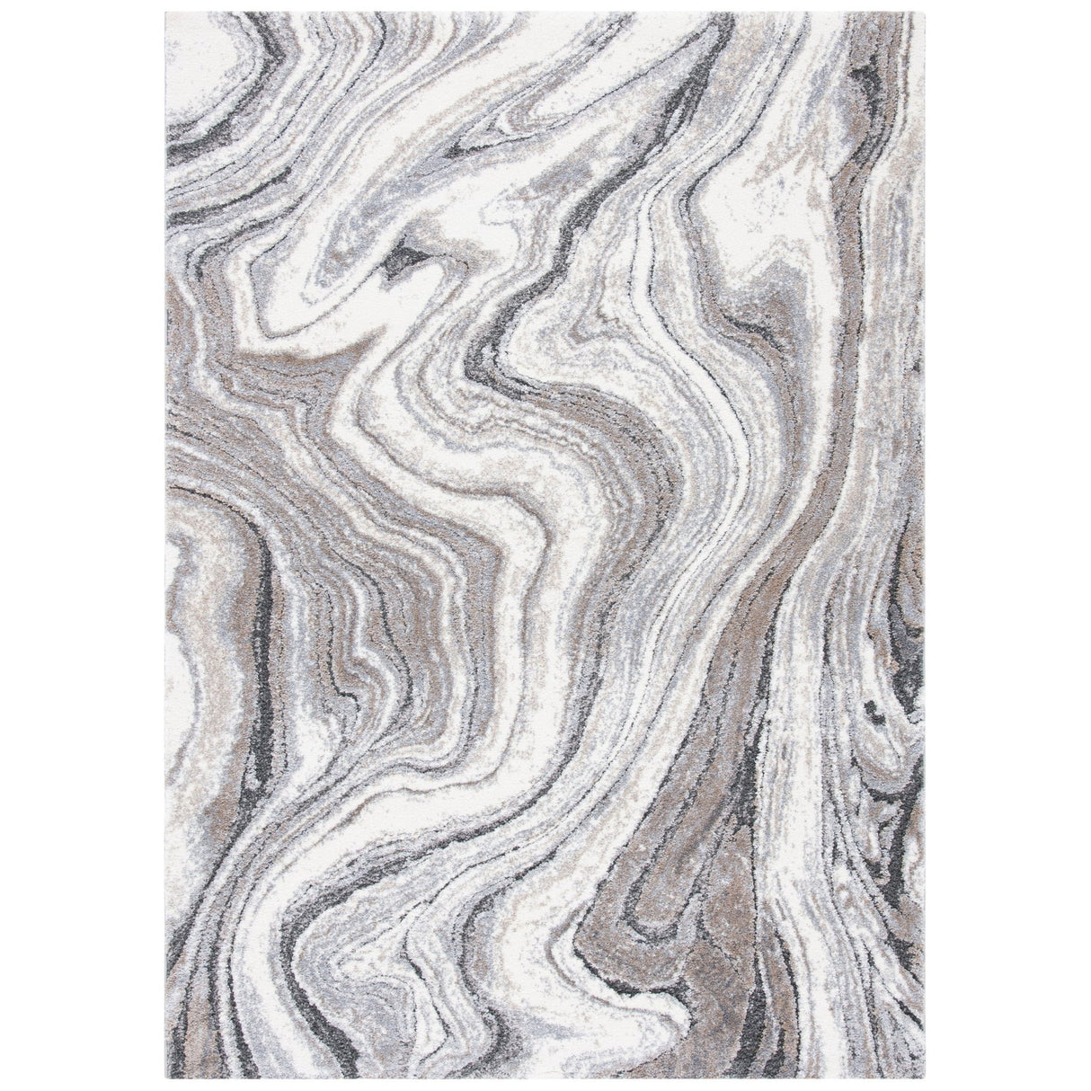 Safavieh Cyrus Shag Cyr120G Grey/Beige Rug - Safavieh - cyr120g - 4