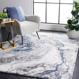 Safavieh Cyrus Shag Cyr121A Ivory/Blue Rug - Safavieh - cyr121a - 3