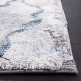 Safavieh Cyrus Shag Cyr121A Ivory/Blue Rug - Safavieh - cyr121a - 7r