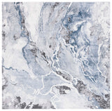 Safavieh Cyrus Shag Cyr121A Ivory/Blue Rug - Safavieh - cyr121a - 7sq
