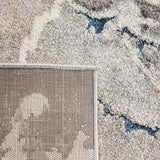 Safavieh Cyrus Shag Cyr121M Blue/Beige Rug - Safavieh - cyr121m - 7r