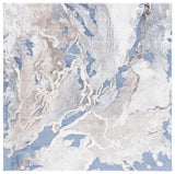 Safavieh Cyrus Shag Cyr121M Blue/Beige Rug - Safavieh - cyr121m - 7sq