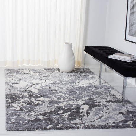 Safavieh Cyrus Shag Cyr122F Grey/Ivory Rug - Safavieh - cyr122f - 4
