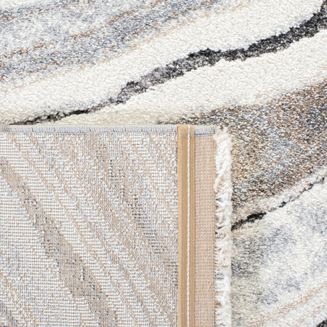Safavieh Cyrus Shag Cyr124A Ivory/Grey Rug - Safavieh - cyr124a - 4