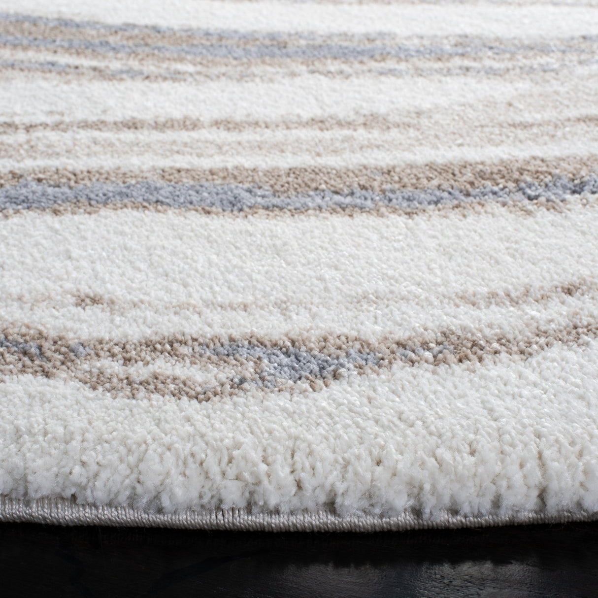 Safavieh Cyrus Shag Cyr130A Ivory/Grey Rug - Safavieh - cyr130a - 29