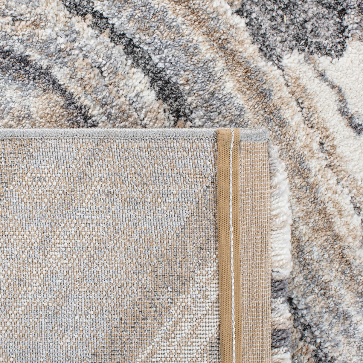 Safavieh Cyrus Shag Cyr132A Ivory/Grey Rugs - Safavieh - cyr132a - 29