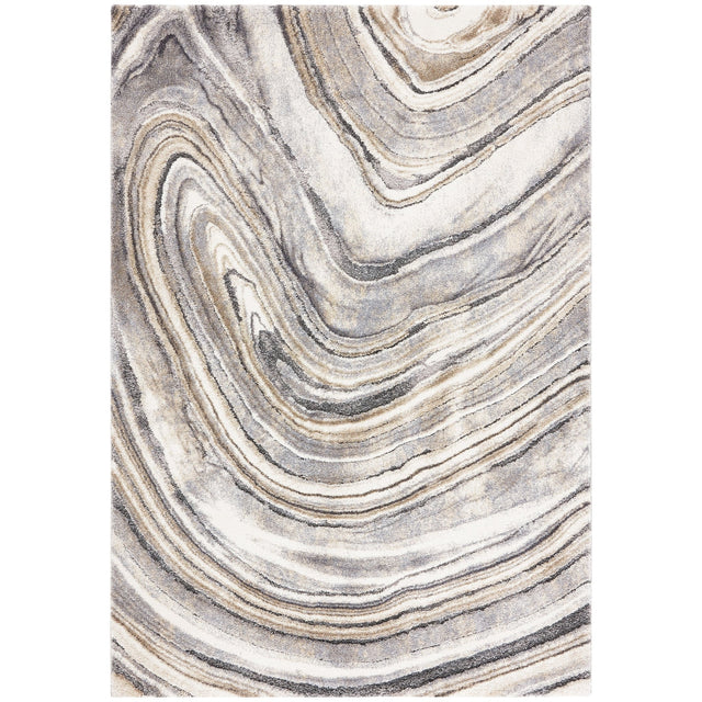 Safavieh Cyrus Shag Cyr132A Ivory/Grey Rugs - Safavieh - cyr132a - 4