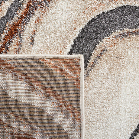 Safavieh Cyrus Shag Cyr138A Beige/Rust Rug - Safavieh - cyr138a - 3