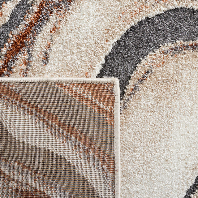 Safavieh Cyrus Shag Cyr138A Beige/Rust Rug - Safavieh - cyr138a - 3