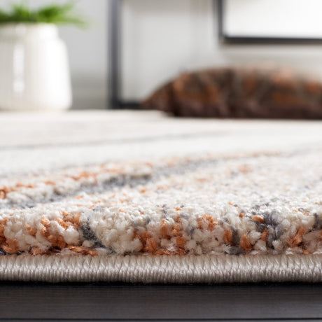 Safavieh Cyrus Shag Cyr138A Beige/Rust Rug - Safavieh - cyr138a - 3