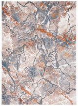Safavieh Cyrus Shag Cyr140F Grey/Rust Rug - Safavieh - cyr140f - 3