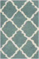 Safavieh Dallas Shag Sgd257C Light Blue / Ivory Rugs - Safavieh - sgd257c - 3