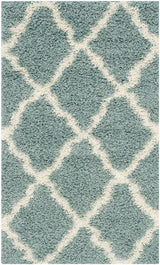 Safavieh Dallas Shag Sgd257C Light Blue / Ivory Rugs - Safavieh - sgd257c - 6r